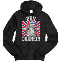 Ben Drankin 4th Of July Patriotic America Tie Dye Hoodie