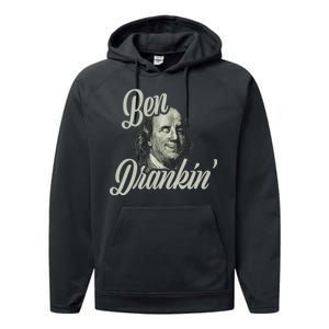 Ben Drankin Benjamin Franklin Performance Fleece Hoodie