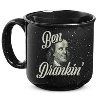 Ben Drankin Benjamin Franklin 15oz Campfire Ceramic Mug