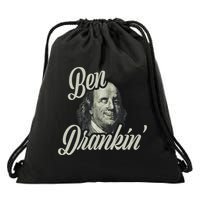 Ben Drankin Benjamin Franklin Drawstring Bag