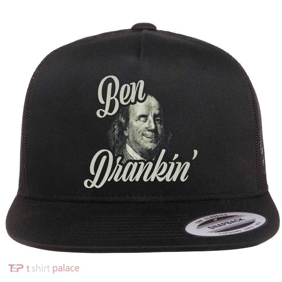 Ben Drankin Benjamin Franklin Flatbill Hat
