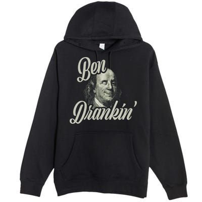 Ben Drankin Benjamin Franklin Premium Pullover Hoodie