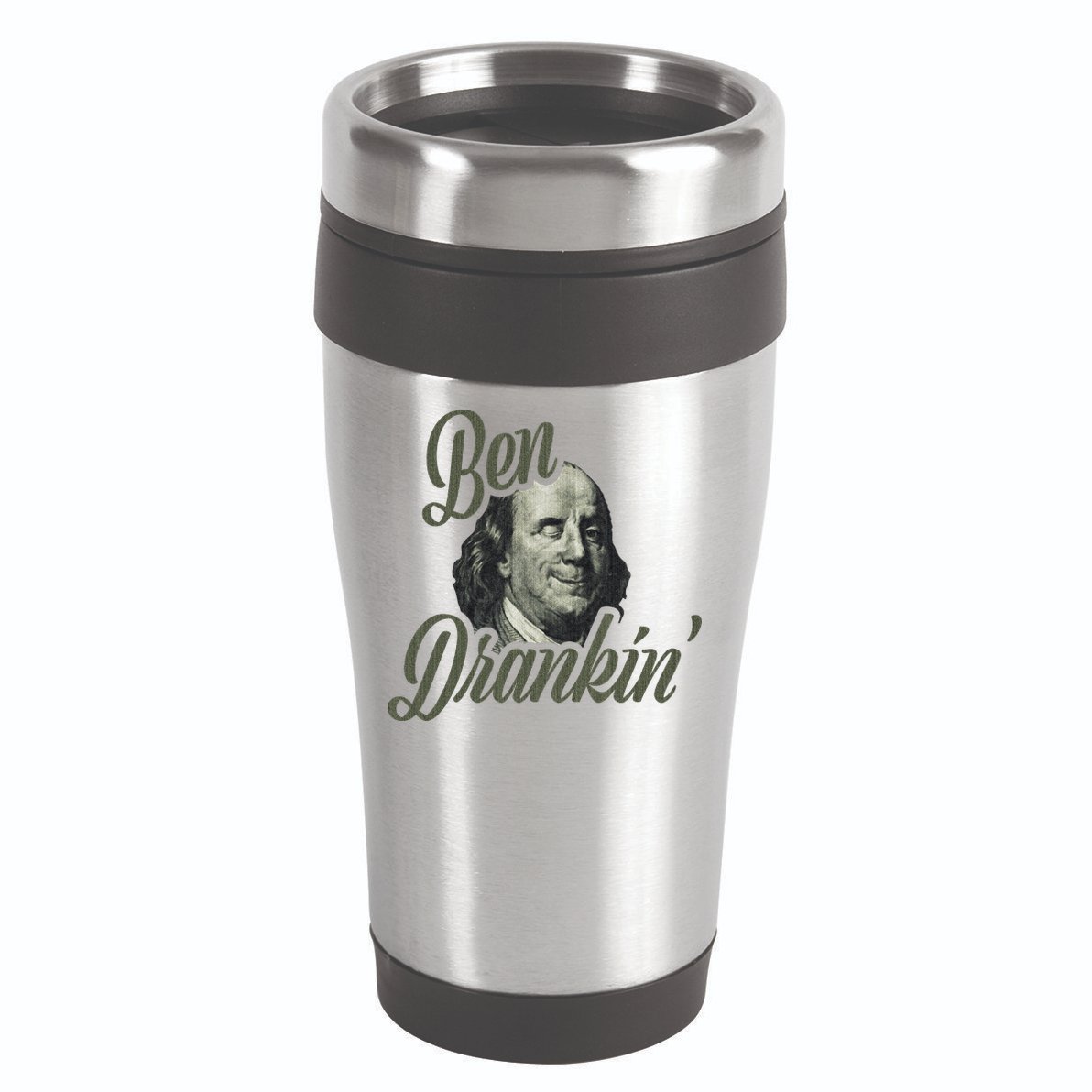 Ben Drankin Benjamin Franklin 16oz Travel Tumbler