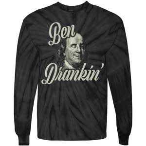 Ben Drankin Benjamin Franklin Tie-Dye Long Sleeve Shirt