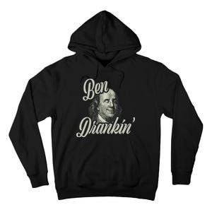 Ben Drankin Benjamin Franklin Tall Hoodie