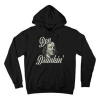 Ben Drankin Benjamin Franklin Tall Hoodie