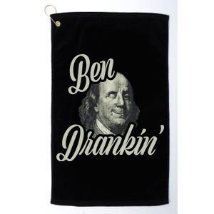 Ben Drankin Benjamin Franklin Platinum Collection Golf Towel