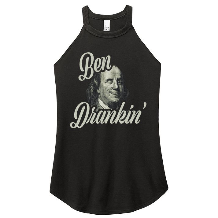 Ben Drankin Benjamin Franklin Women's Perfect Tri Rocker Tank