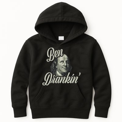 Ben Drankin Benjamin Franklin Kids Hoodie