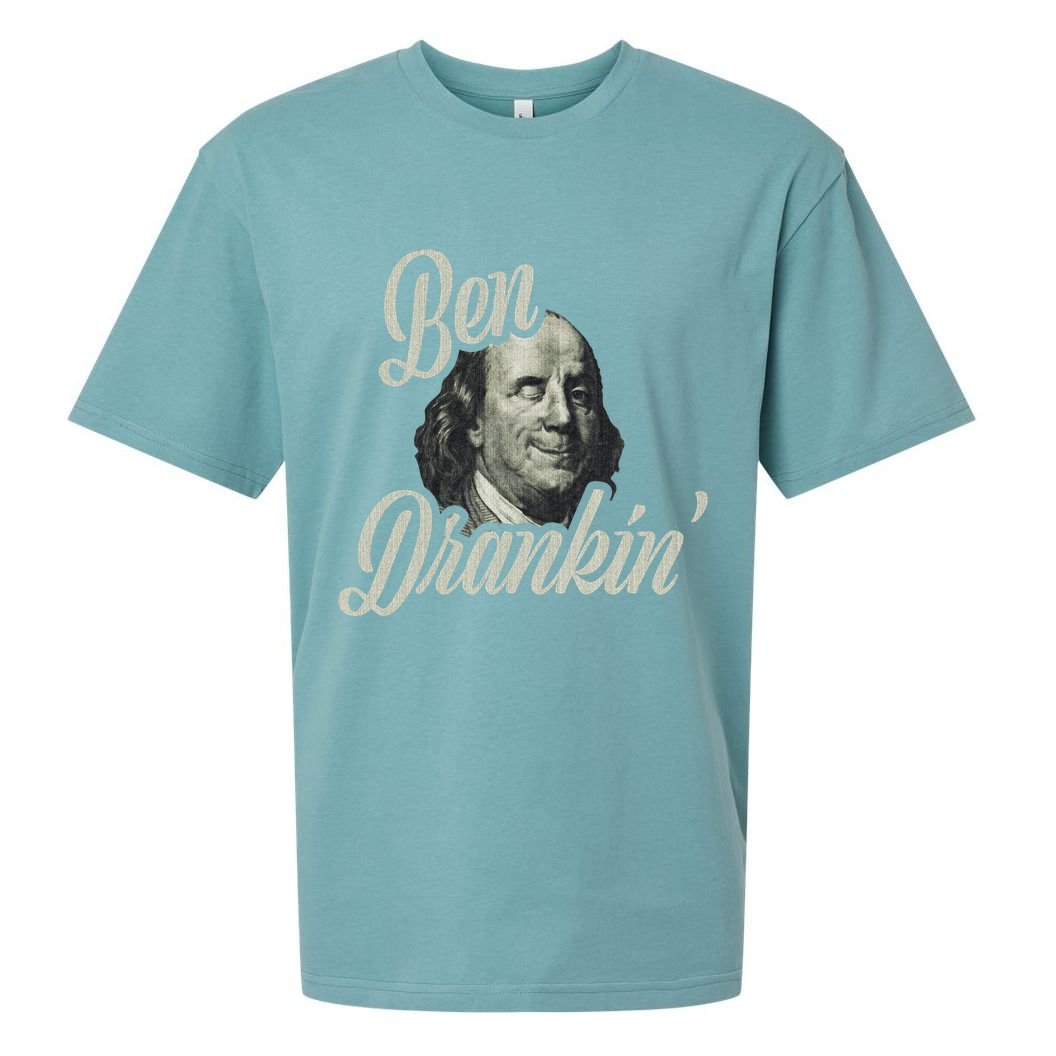 Ben Drankin Benjamin Franklin Sueded Cloud Jersey T-Shirt