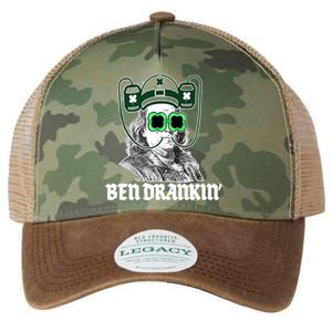 Ben Drankin Benjamin Franklin St Patricks Day Legacy Tie Dye Trucker Hat