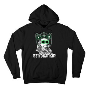 Ben Drankin Benjamin Franklin St Patricks Day Hoodie