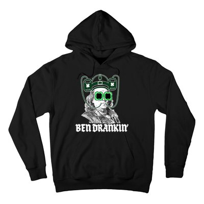 Ben Drankin Benjamin Franklin St Patricks Day Hoodie