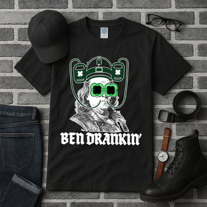 Ben Drankin Benjamin Franklin St Patricks Day Tall T-Shirt