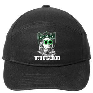 Ben Drankin Benjamin Franklin St Patricks Day 7-Panel Snapback Hat