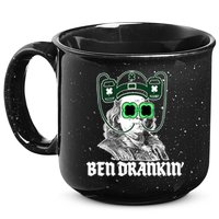 Ben Drankin Benjamin Franklin St Patricks Day 15oz Campfire Ceramic Mug
