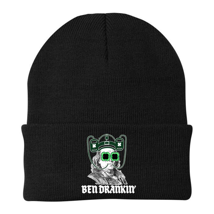 Ben Drankin Benjamin Franklin St Patricks Day Beanie
