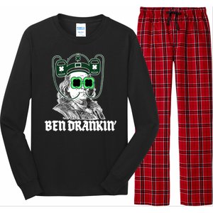 Ben Drankin Benjamin Franklin St Patricks Day Long Sleeve Pajama Set