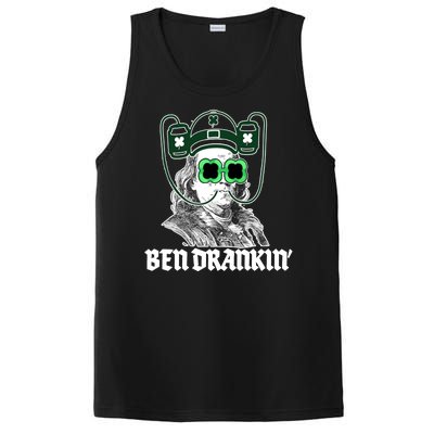 Ben Drankin Benjamin Franklin St Patricks Day PosiCharge Competitor Tank