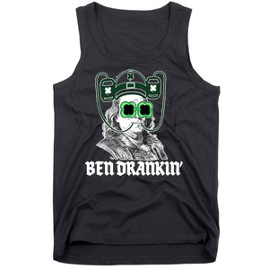 Ben Drankin Benjamin Franklin St Patricks Day Tank Top