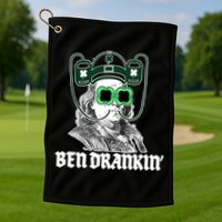 Ben Drankin Benjamin Franklin St Patricks Day Golf Towel