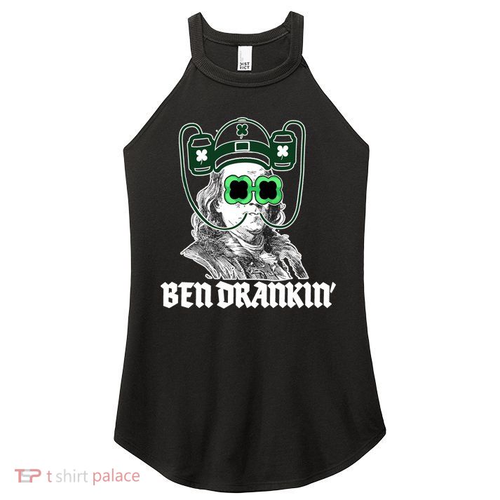 Ben Drankin Benjamin Franklin St Patricks Day Women's Perfect Tri Rocker Tank