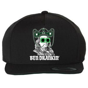 Ben Drankin Benjamin Franklin St Patricks Day Wool Snapback Cap