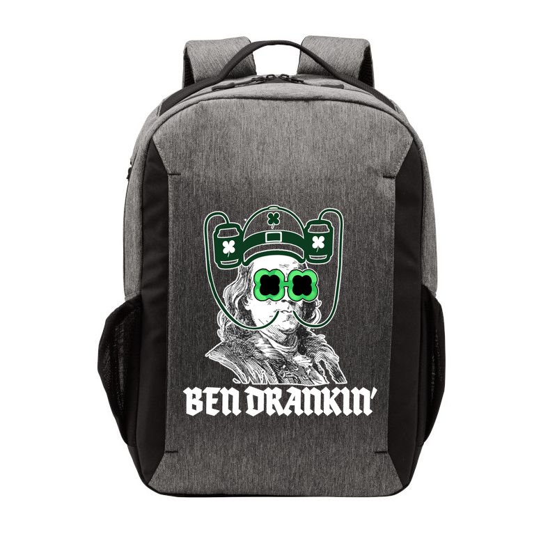 Ben Drankin Benjamin Franklin St Patricks Day Vector Backpack