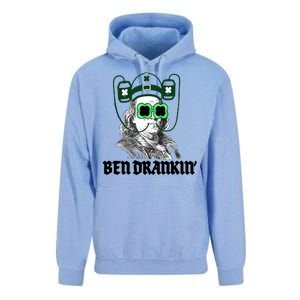 Ben Drankin Benjamin Franklin St Patricks Day Unisex Surf Hoodie