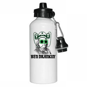 Ben Drankin Benjamin Franklin St Patricks Day Aluminum Water Bottle