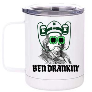 Ben Drankin Benjamin Franklin St Patricks Day 12 oz Stainless Steel Tumbler Cup