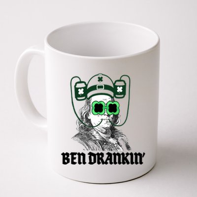 Ben Drankin Benjamin Franklin St Patricks Day Coffee Mug