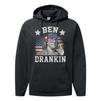 Ben Drankin Party Vintage USA Performance Fleece Hoodie