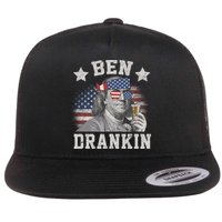 Ben Drankin Party Vintage USA Flatbill Hat