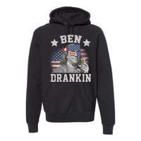 Ben Drankin Party Vintage USA Premium Hoodie