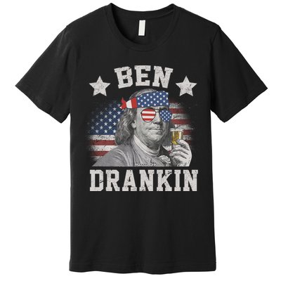 Ben Drankin Party Vintage USA Premium T-Shirt