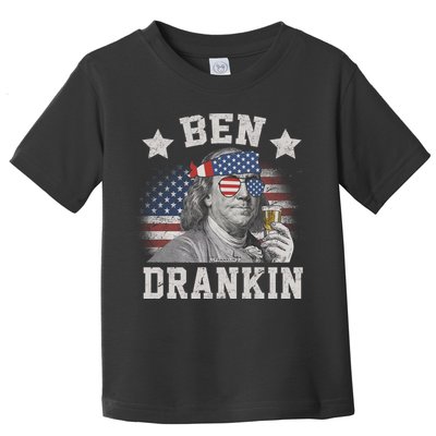 Ben Drankin Party Vintage USA Toddler T-Shirt