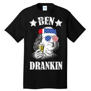 Ben Drankin USA Patriotic Tall T-Shirt