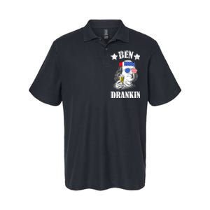 Ben Drankin USA Patriotic Softstyle Adult Sport Polo