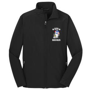 Ben Drankin USA Patriotic Core Soft Shell Jacket