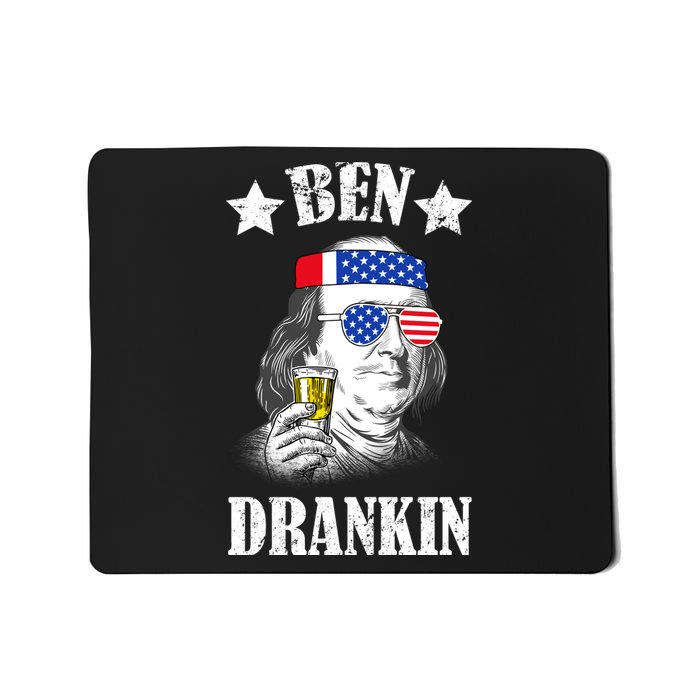 Ben Drankin USA Patriotic Mousepad