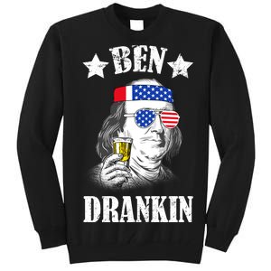 Ben Drankin USA Patriotic Tall Sweatshirt