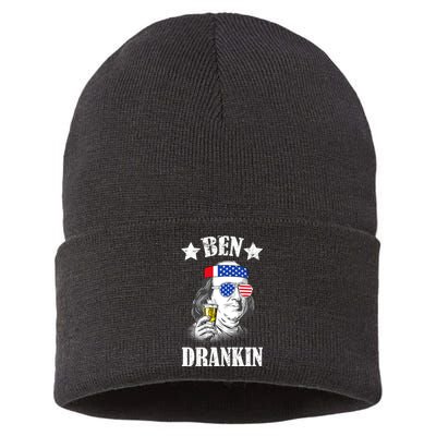 Ben Drankin USA Patriotic Sustainable Knit Beanie