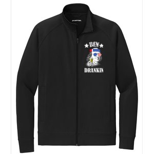 Ben Drankin USA Patriotic Stretch Full-Zip Cadet Jacket