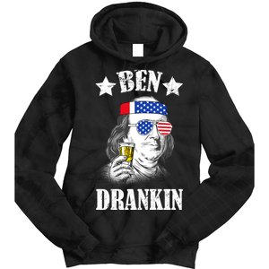 Ben Drankin USA Patriotic Tie Dye Hoodie