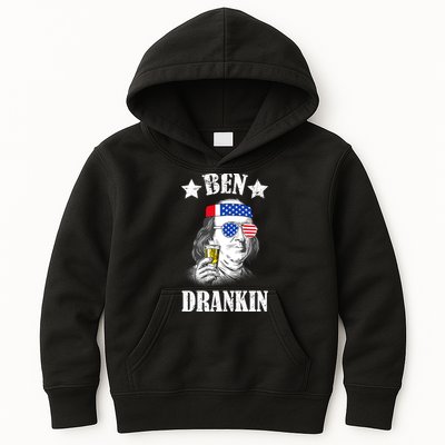 Ben Drankin USA Patriotic Kids Hoodie