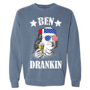 Ben Drankin USA Patriotic Garment-Dyed Sweatshirt