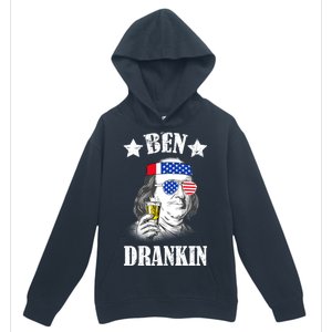 Ben Drankin USA Patriotic Urban Pullover Hoodie