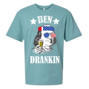 Ben Drankin USA Patriotic Sueded Cloud Jersey T-Shirt