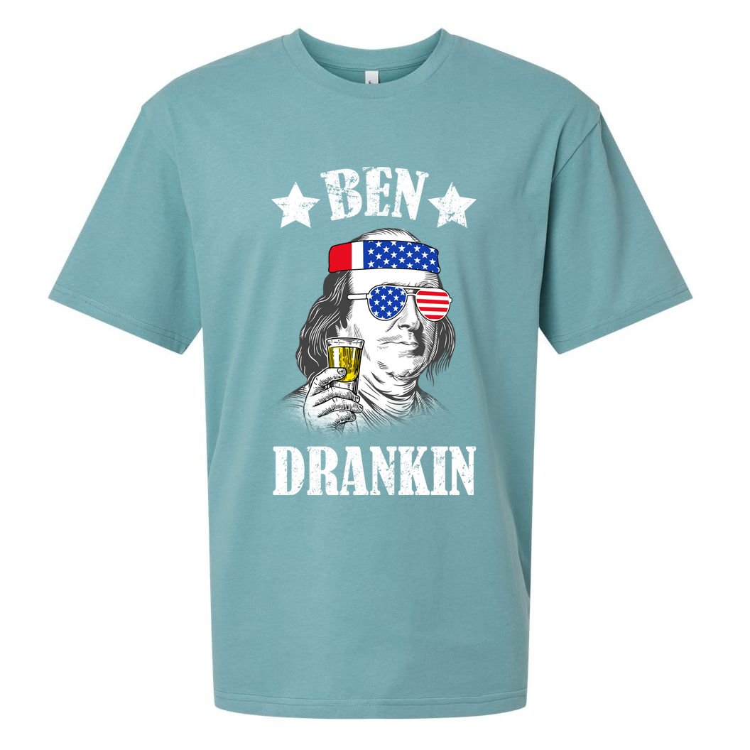 Ben Drankin USA Patriotic Sueded Cloud Jersey T-Shirt